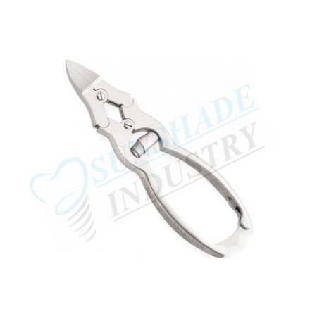  Professional Toe Nail Cutter with Textured Handle & Back Lock – Stainless Steel Nail Clipper 